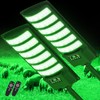 Hog Lights for Night Hunting,Powered Feeder Light(Green) 18000LM Solar Lights