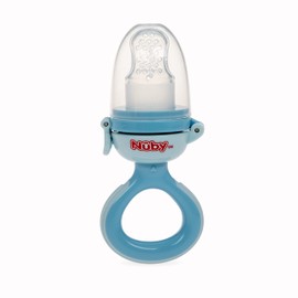 Luv N Care/NUBY Nuby Twist N' Feed Infant First Foods Feeder with Hygienic Cover: 10M+, Colors May Vary, Multi