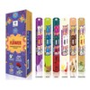 Joy Premium Natural Incense Sticks Pack of 6 Jasmine, Lavender,Musk,Rose,Sandal,