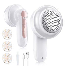 Fabric Shaver, Lint Remover, Lint Shaver with 3 Replaceable Blades, Sweater Shaver, Clothes Shaver, Fabric Pilling Remover, Rechargeable Fabric Shaver for Furniture, Electric Lint Remover for Clothes