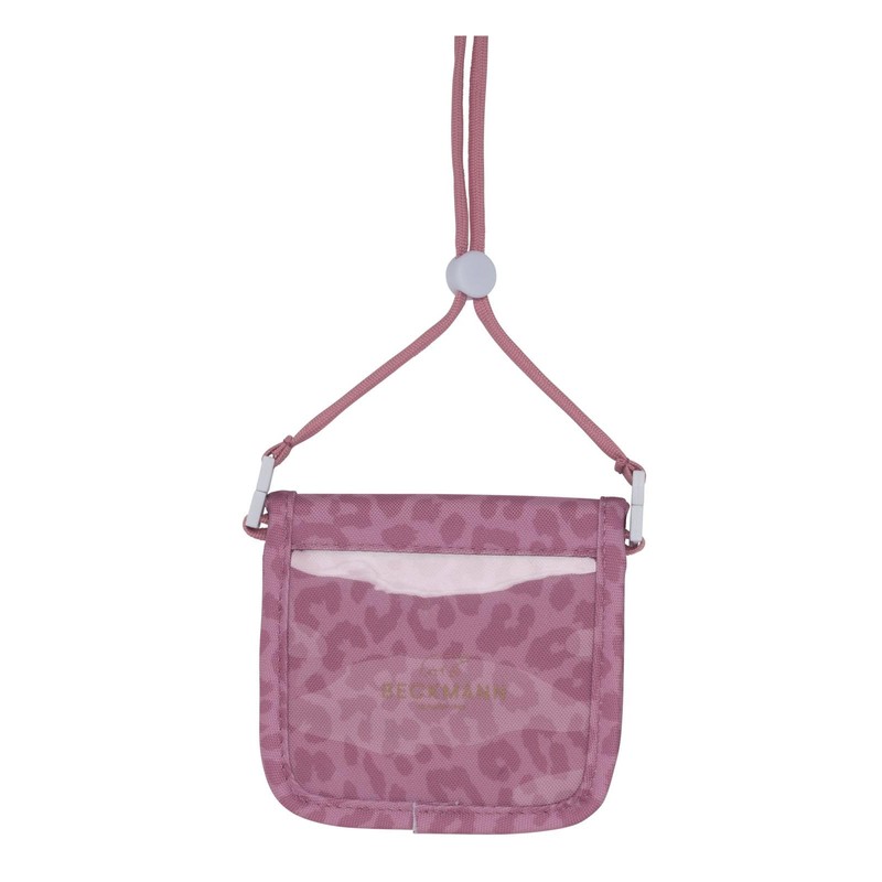 Beckmann Furry Wallet, pink, Wallet