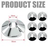 6 Pieces Single Hole Covers Pipe Covers Single Heater Pipes