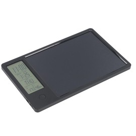Multi Functional Electronic Writing Board with Calendar and Notepad, Lightweight LCD Handwriting Tablet for Office Use (Black)
