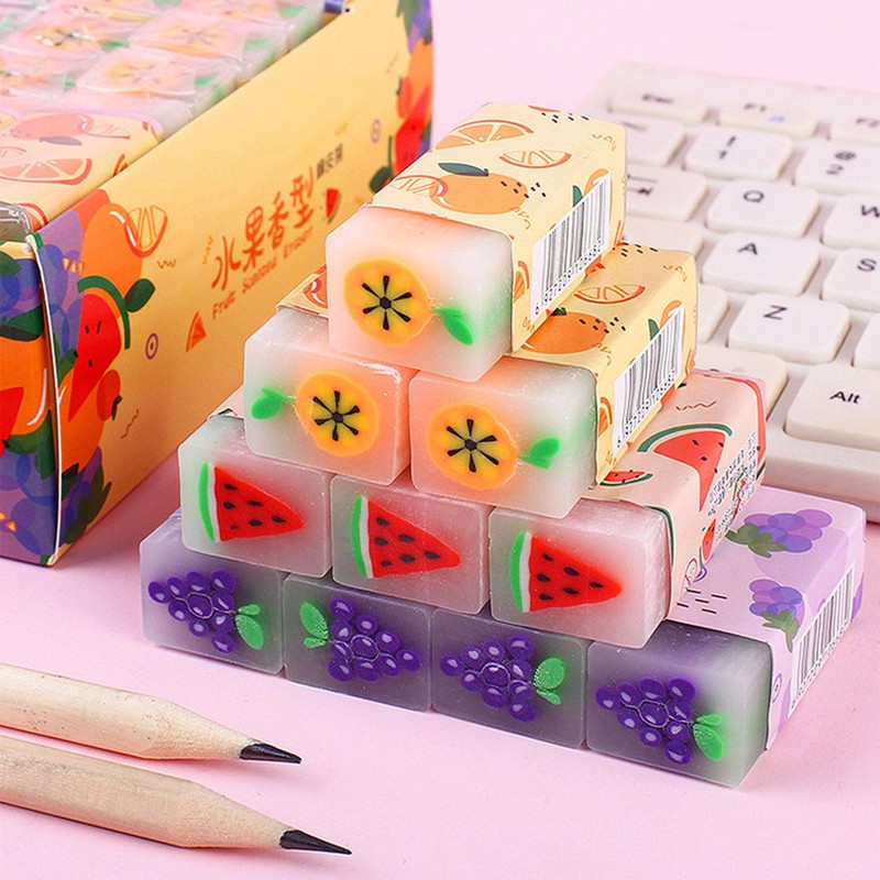 HUIKKJP 消しゴム 小学生 とてもきれい かわいい オフィス 小学生 学習用 DIY 絵画