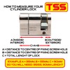 High Security - TSS 1 Star Half (Single) Lock Euro