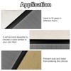 Greymond Floor Transition Strip - Self-Adhesive PVC Trim for Carpet