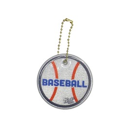 Marushin 0605014500 Keychain Guts Baseball Club Activities Retirement Present Reflective Key Chain Night Safety