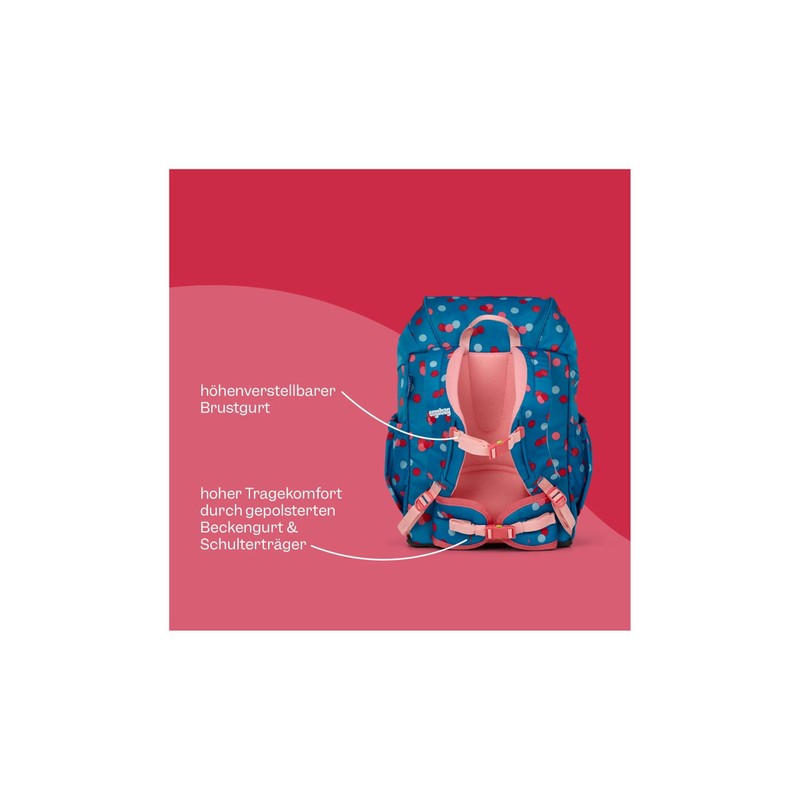 ergobag Mini Ergonomic Children's Backpack, DIN A4, 10 Litres, Voltibär