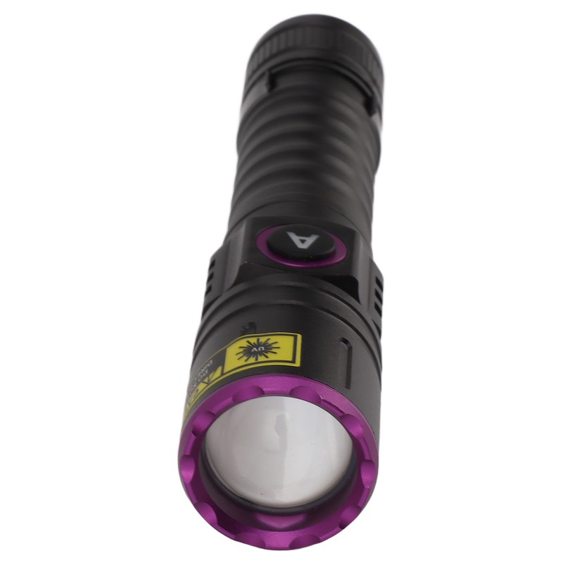 365nm Black Light UV Flashlight Handheld LED Blacklight Flashlight for
