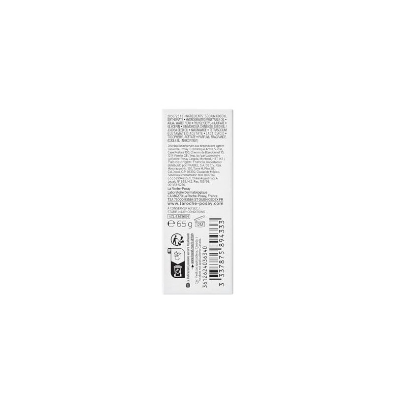 La Roche-Posay Effaclar barra espumosa dermatológica