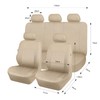 Flying Banner Car Seat Covers Front Seats Rear Bench Polyester