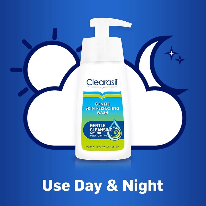 Clearasil Gentle Gel Wash 150ml, Dermatologically Tested, Gentle & Effective
