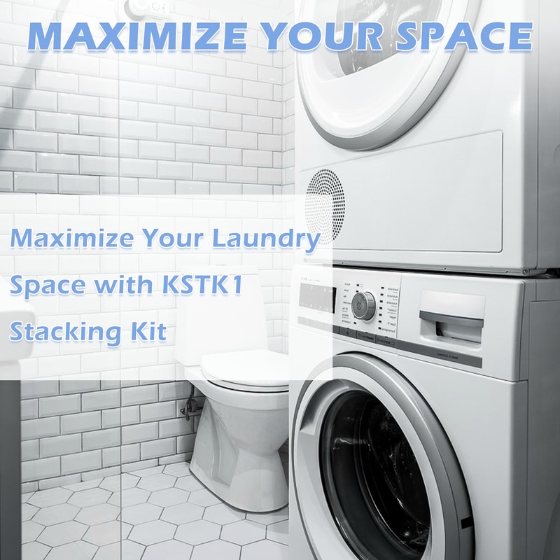 TOMOON KSTK1 Laundry Stacking Kit for 27" L-G Washer and