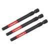 Sealey 3pc 75mm Hex 5mm Impact Power Tool Bit Set