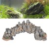 Aquarium Arch Bridge Resin Safe Simulation Decoration Fish Tank Bridge