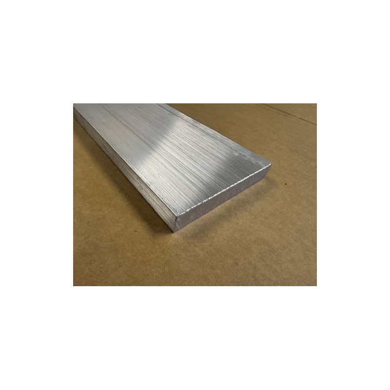 1/2" x 5" Aluminum Flat Bar, Solid Stock, Machining, 6061-T6511