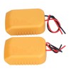 Battery Adapter Dock Power Mount Connector with 14 Gauge Wire