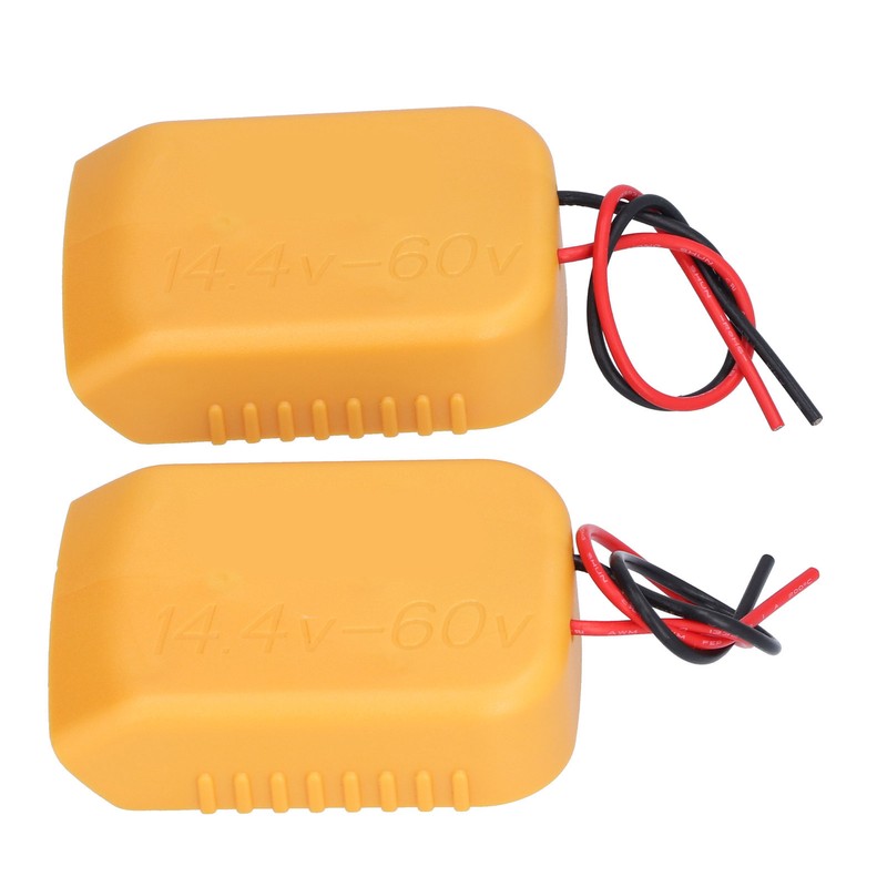 Battery Adapter Dock Power Mount Connector with 14 Gauge Wire