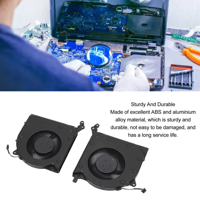 Cooling Fan Replacement ABS and Aluminium Alloy Laptop Air Cooler