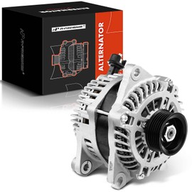 A-Premium Alternator Compatible with Ford Explorer 11-12, Edge 11-13, Flex 09-10, Taurus 10-12, Taurus X 08-09 & Lincoln MKX 11-13, MKS 09-12, MKT 10-12, 3.5L 3.7L, 12V 175A 6-Groove Pulley CW
