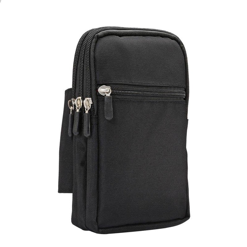 DFV mobile - Multi-Functional Vertical Stripes Pouch 4 Bag Case