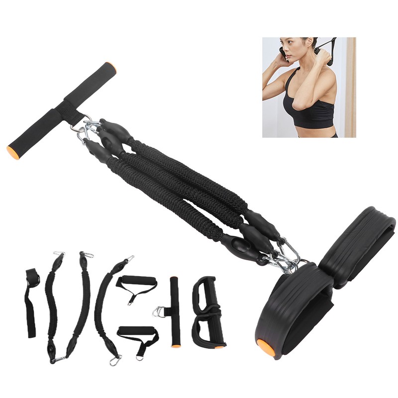 Foot Pedal Elastic Pull Rope Multifunction Abdomen Trainer Fitness Sit