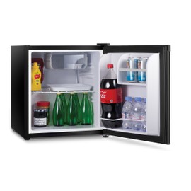 Commercial Cool CCR16B Compact Single Door Refrigerator and Freezer, 1.6 Cu. Ft. Mini Fridge, Black