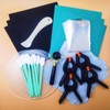 Luxiys 28 PCS Trading Card Cleaning Kit Sports Card Care