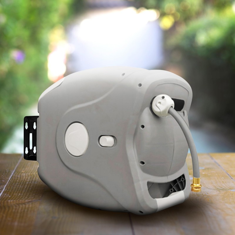 Sunneday 110946 100 ft. Retractable Garden Hose Reel