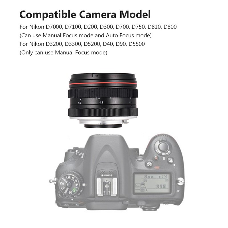 50mm f/1.4 USM Large Aperture Standard Anthropomorphic Focus Lens Camera