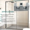generic 4pcs Sliding Glass Shower Door Side Anti-Collision Block,for 5/16""(8mm)