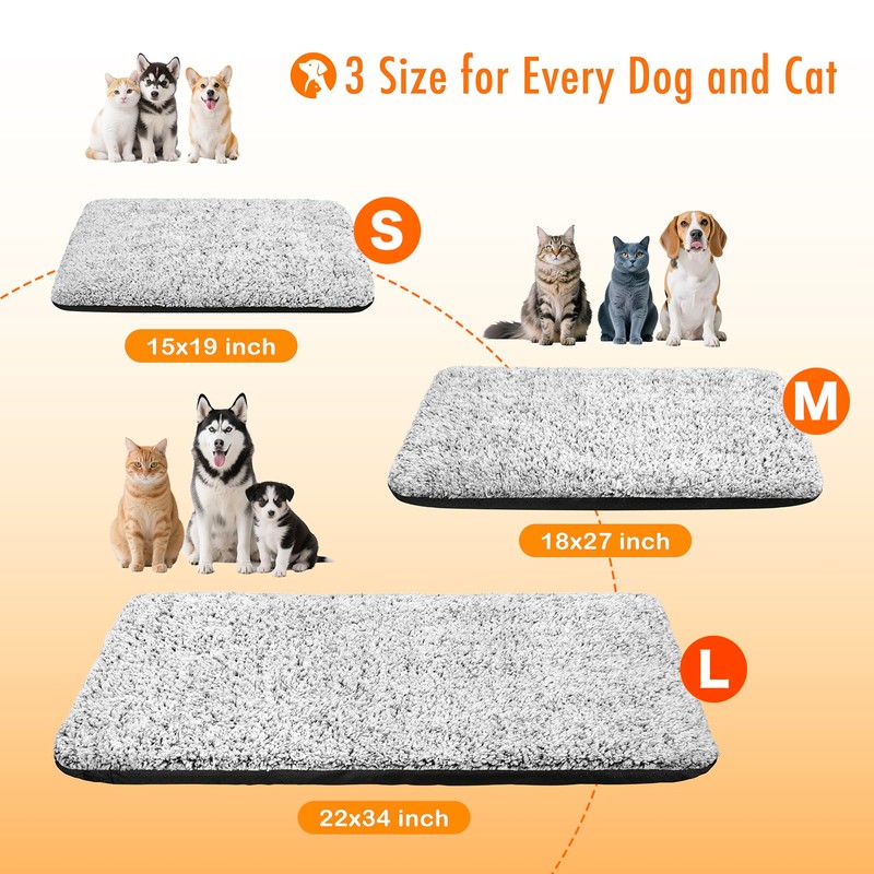 WanpeeGoo Self Warming Cat Bed, Heated Cat Bed, 2.0 Upgraded