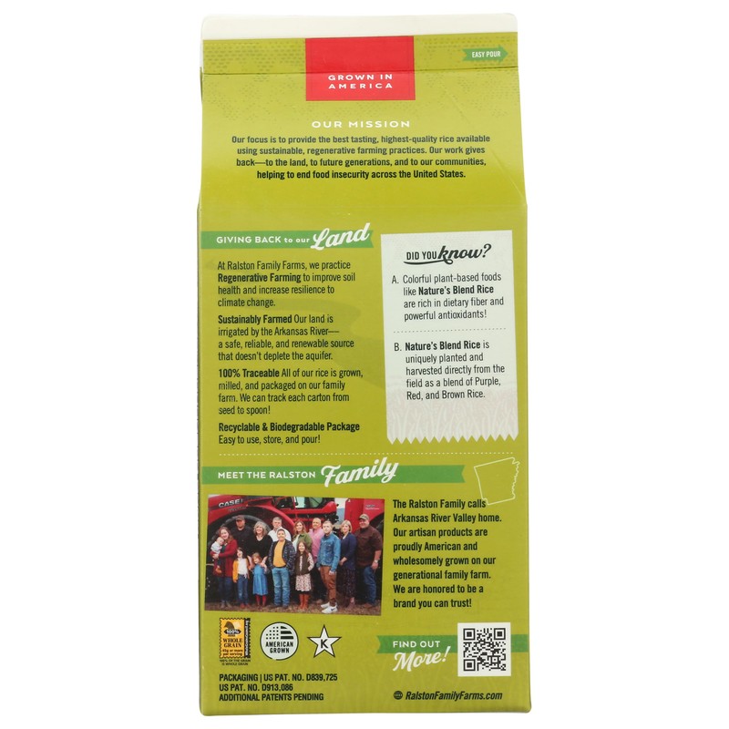 Ralston Family Farms, Nature's Blend Rice, 24 Ounce