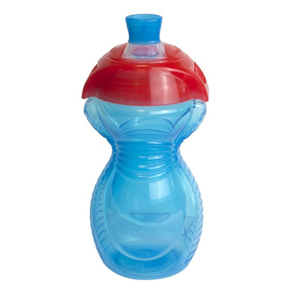 Munchkin Click to Lock Sippy Cup with Chew Proof Spout, 10 oz/296 ml (Color Assorted)