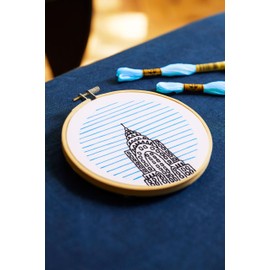 DMC Skyscraper - Small Embroidery Kit