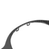 Car Steering Wheel Frame Cover Trim Sticker Decoration Carbon Fiber