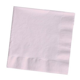 Club Pack of 500 Classic Pink 3-Ply Paper Party Lunch Napkins 6.5"