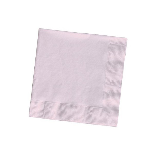 Club Pack of 500 Classic Pink 3-Ply Paper Party Lunch