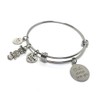 Owl Always Love You Charm Bangle Bracelet Mother's Day Gift
