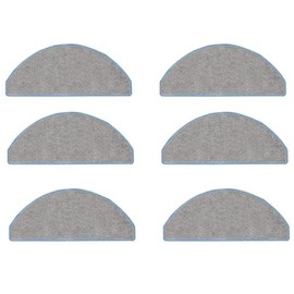 6 Pack Mop Pads Accessories Kit Compatible with iRobot Roomba Q052 / 105 Vac / 105 Combo Robot Vacuum, 6 Mop Pads