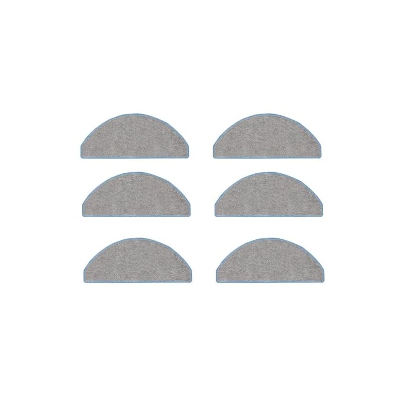 6 Pack Mop Pads Accessories Kit Compatible with iRobot Roomba