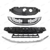 Unbranded 14PC For CIVIC Sedan 2013-2015 Bumper Grille Mesh Fog