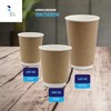 BenBow 20 x 400 ml Disposable Paper Thermal Cups for