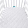 Biloban Crib Mattress Protector Waterproof & Noiseless Crib Mattress Pad
