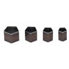 4Pcs Pentagon Cutting Punching Die Alloy Steel Leather Cutting Mold