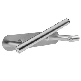 SetSail Toilet Paper Holder Adhesive or Screw-in Brushed Nickel Bathroom Toilet Paper Roll Holders Wall Mount Stainless Steel Tissue Holder for Bathroom Hardware Accessories