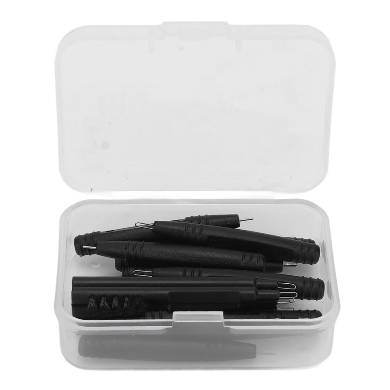 Hearing Aids Cleaning Tools U Screwdriver 5 Hole Brush Portable