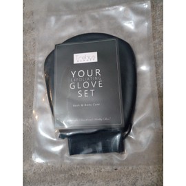 Trehus New Exfoliating Glove 2 in 1 Set - (3-Layer) Durable Exfoliating Body Scrubber