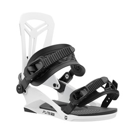 Union Flite Pro Men's Snowboard Bindings, White, Small