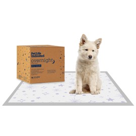 Pet Life Unlimited Overnight Extra Extra Large Puppy Pads – 30" x 36", 15 Count (XXL) | Stylish Dog Training Pads with Odor Controlling Wetness-Activated Jasmine Honey Scent | USA Made